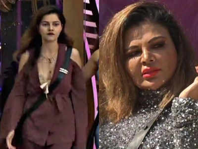 Bigg Boss 14: Rubina Dilaik loses her calm after Rakhi Sawant calls Abhinav Shukla 'tharki'; she screams, 'I will slap her and walk out'