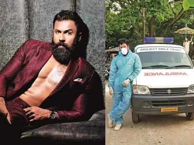 Arjun Gowda, who turned ambulance driver to help people, says he gets over 1000 calls a day