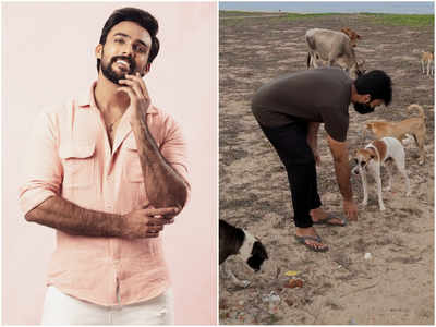 Arav: I’m working towards setting up food dispensers and water bowls for stray dogs