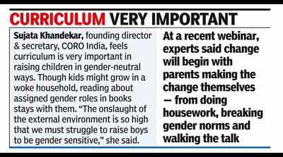 Norms play key role in raising gender-equitable boys, say experts