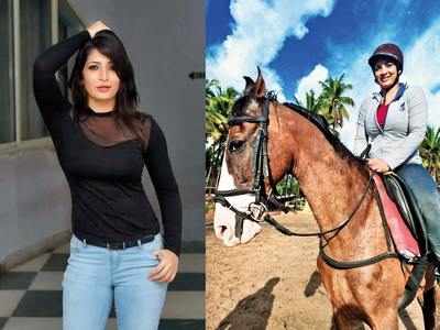 Anita Bhat goes horse riding for her next