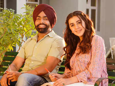 Nikki Galrani teams up with Ammy Virk for a music video