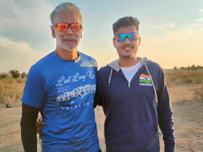 This Chennai boy spent New Year Eve with Milind Soman and a long run