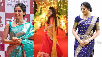 This Ugadi, take ethnic fashion cues from Sandalwood's leading ladies