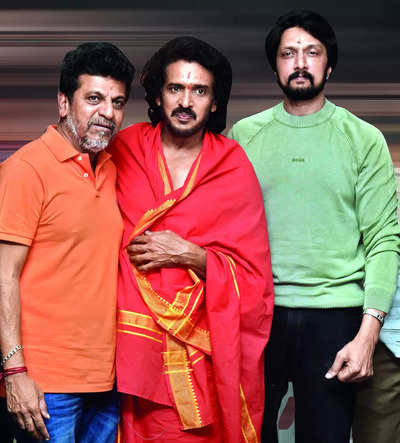 Exclusive: Sudeep, Shivarajkumar launch UI, Upendra’s new directorial project