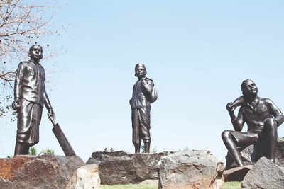 Iconic Swami & his friends immortalised as statues in Mysuru