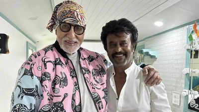 Amitabh Bachchan calls Rajinikanth 'gracious': I cannot compare myself with you