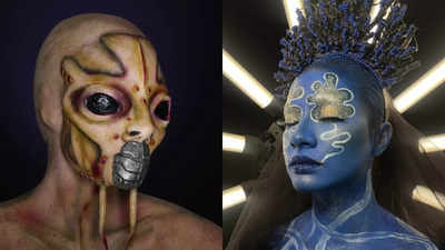 Monster makeovers to fantastical faces: Bengaluru’s make-up artists serve up looks for Halloween