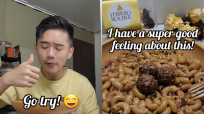 Ferrero Rocher pasta? Calvin Lee's weird food combination leaves netizens furious