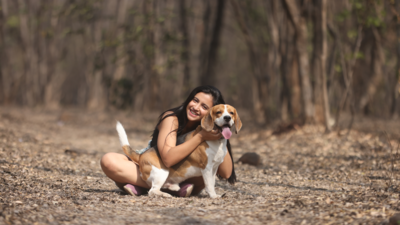 Neo and I love a morning run on the tekdi: Ritika Shrotri