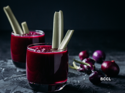 Take this Celery beetroot shot in the morning for total detox