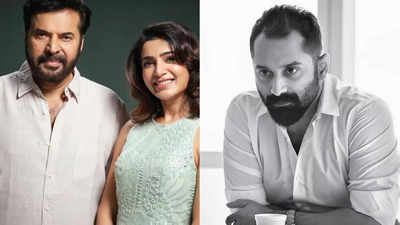 Samantha Ruth Prabhu shares pictures with Mammootty, calls Fahadh Faasil her favourite actor