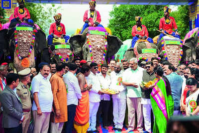 Gajapayana heralds the beginning of the Mysuru Dasara season